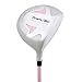 PowerBilt Girl's Ages 5-8 Golf Driver, Right Hand, Pink