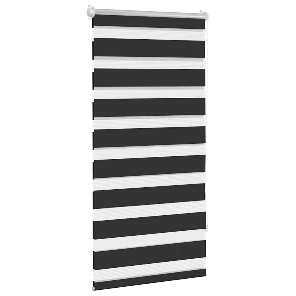 Tenda a Rullo Giorno e Notte Zebra 60x120 cm Nero