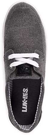MUK LUKS Men's Cruise Voyage Sneaker-Black, 10 | Image 4