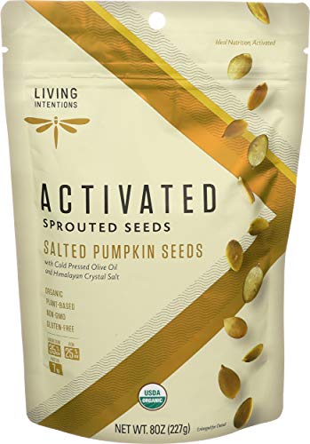 Graines de citrouille germées Living Intentions snack superfood