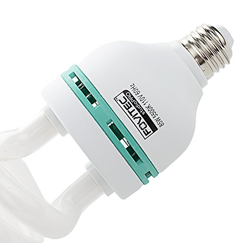 Fovitec - 1x 85 Watt Daylight Fluorescent Light Bulb for Video & Photography - [1 Pack][85 W][CFL][90+ CRI][5500K Full Spectrum] - Thumbnail 5