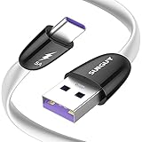 cable 5 amperios 【Amplia compatibilidad】 Este cable de carga USB C es compatible con Huawei P30,P20,P20 Pro, Mate 20, Mate 20X, Honor 20 pro, Honor 20, Honor View 20, Honor 10, Honor view 10, Honor Note 10, Mate 10, Mate 10 Pro, Mate 9, Mate 9 Pro, etc. Para lograr la velocidad rápida, por favor, utilice el cargador original o el adaptador de corriente correspondiente de 4,5V/5A, 5V/4,5A.
