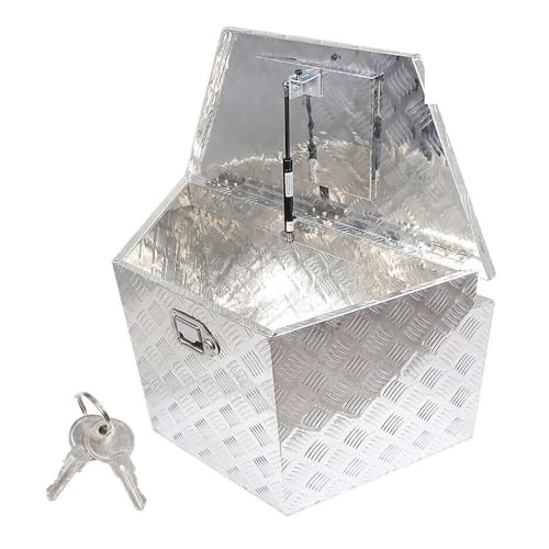 Heavy Duty Aluminum Tool Box Truck Storage Trunk Trailer+Lock for RAV4 CR-V Corolla 530i