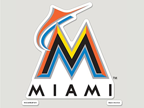 Decal Perfect Cut Miami Marlins MLB el regalo ideal para aficionados al béisbol