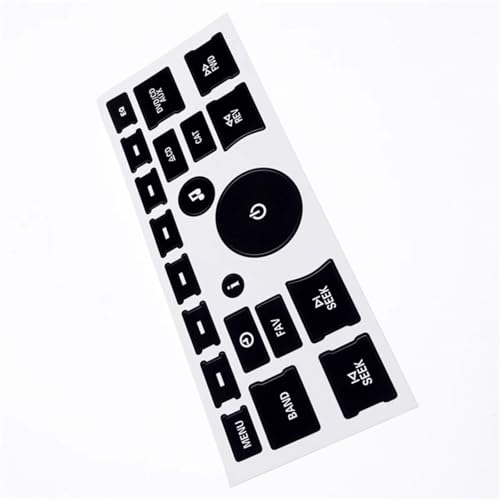 Stickers boutons Saturn Outlook XR réparer facilement les touches de climatisation