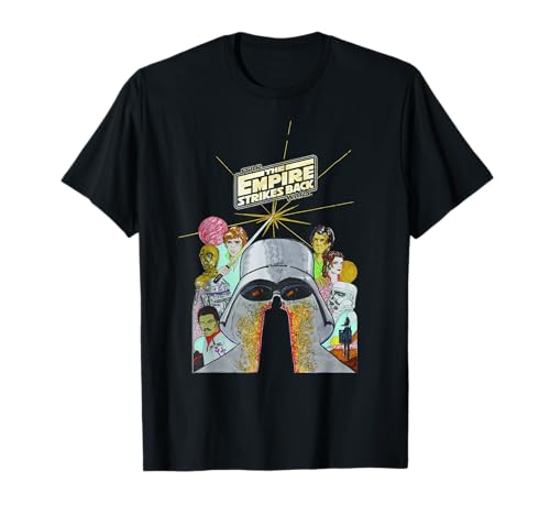 T-shirt Star Wars coton durable anti-décoloration motif cartoon vintage