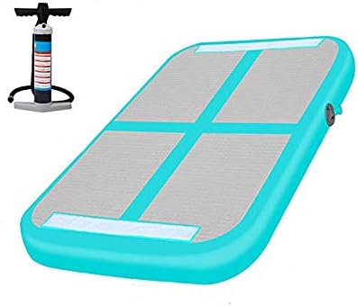 SUDOO 3.3ft / 10ft Air Floor Track Tumbling Gym Mat | Air Flooring Track Training Mat | Inflatable Gymnastics Mat | Landing Mat | Exercise Mat | Yoga Martial Arts Mat for Home Outdoor Training