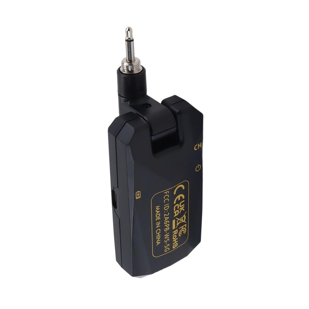 Sistema inalámbrico de 5,8 GHz receptor transmisor de guitarra compatible con guitarras eléctricas, guitarras acústicas y bajos.