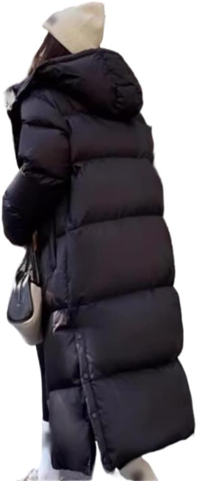 Down Jacket Men's Winter White Duck High Street Pures Color Long Wear