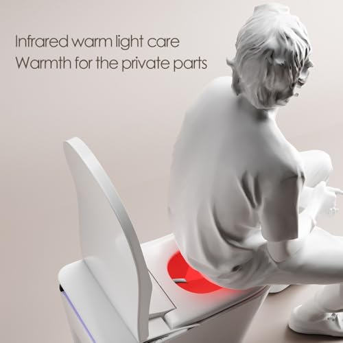 Inodoro Inteligente Cascada Amalfi con Bidé Incorporado – Controles de Voz y Sensor de Pie, Asiento Calefactable, Descarga Automática, Modo Bebé, Boquilla Autolimpiante miniatura 5