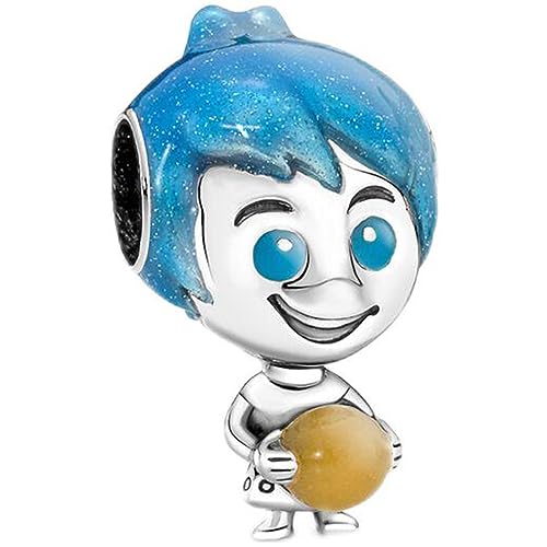 ZURWTCH Fit Women Bracelet Necklaces Fashion Gifts 925 Sterling Silver DIY Jewelry (Joy Memory Orb Charm)