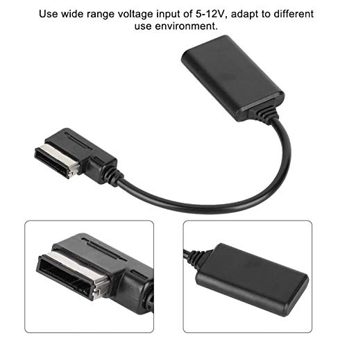 Akozon Cavo, Bluetooth5.0 Adattatore adattatore Aux Car AUX Music Interface Adattatore Bluetooth per AMI MMI MDI A1 / / / / / / / Q3 / / Q7RS4 / RS5 / RS6 / RS7 /
