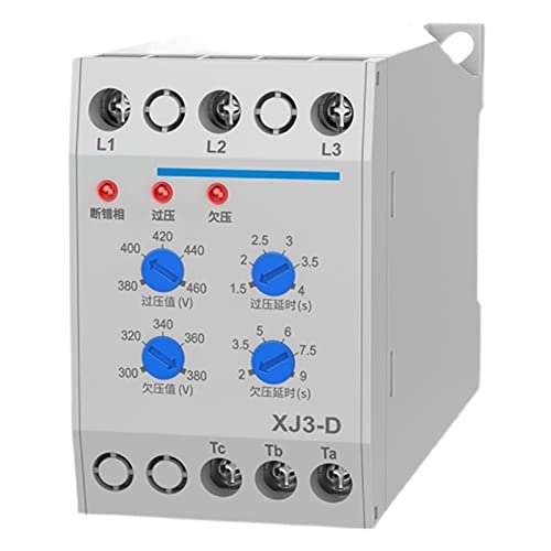 Relais de protection sous-tension 380VAC moniteur de tension triphasé