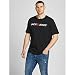 Jack & Jones Jjecorp Logo tee SS Crew Neck Noos Camiseta, Negro...