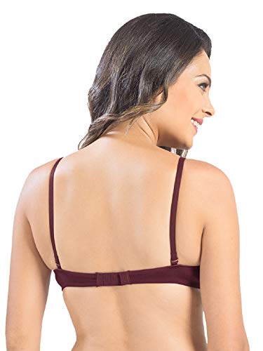 Image of SONARI Women's Non-Padded T-Shirt Bra | Wire-Free, Medium Coverage, Comfortable Polyester-Cotton Blend Fabric | Adjustable Straps, Ideal for Sports Catwalk