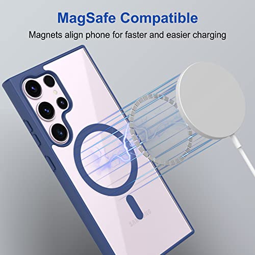 Image of Zapcase Back Case Cover for Samsung Galaxy S26 Ultra 5G | Compatible for Samsung Galaxy S26 Ultra 5G Back Cover | Scratch-Resistant Back Cover | Navy Blue
