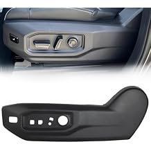 Driver Seat Track Cover Panel Compatible with 2022-2026 Toyota Tundra Sequoia with Lumbar Support Left Seat Trim Recline Side Cushion Shield Replaces 71806-0C102-C0 71806-0C101-C0