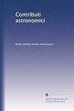  Contributi astronomici