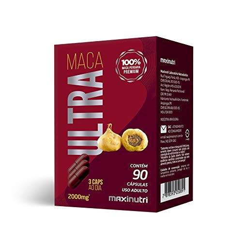 5x Maca Peruana Ultra 2000mgr (5x 90 cápsulas) - MaxiNutri