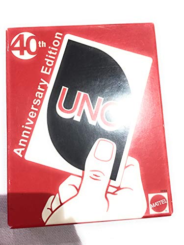 Uno 40th Anniversary Edition Card Game