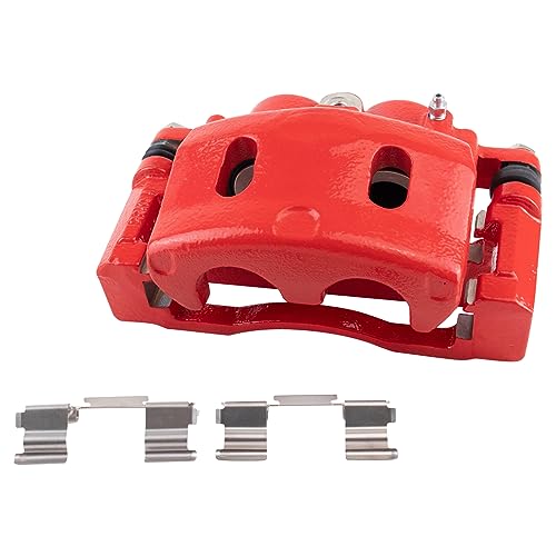 Image of TRQ Performance Front Brake Caliper | For 2008-2019 Cadillac 2008-2020 Chevrolet 2008-2019 GMC