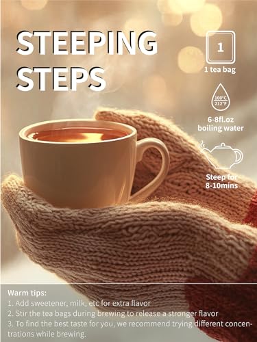 Image of TeeLux Rooibos Chai Tea, Smooth & Sweet Spiced Taste, Caffeine Free, 100 ct | Rooibos Tea Blend with Cinnamon, Ginger, Clove & Cardamom, Sugar Free & Gluten Free, Rich & Warm Spice Aroma, Hot or Iced