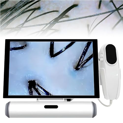 PODEC Detector de Cuero cabelludo multifuncional: El aliado perfecto para el cuidado capilar 2 Mascarillas para el cabello