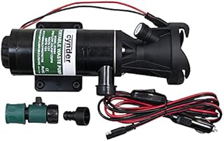 Cynder 02084 RV Camper Waste Water Pump Portable Macerator Sewage Disposal Chopper Processing