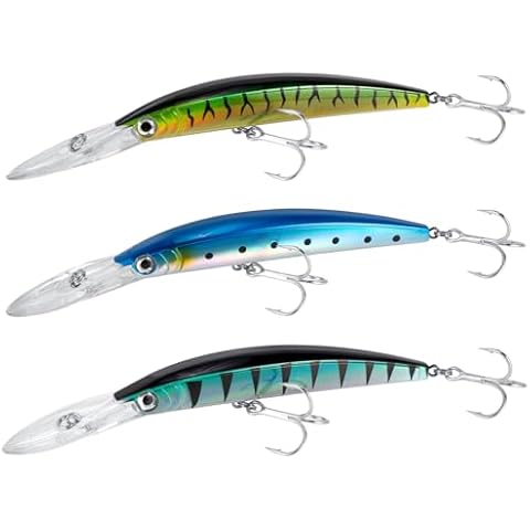 Dr.Fish 3 Pack Deep Diving Lures Cover
