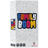 juego de mesa boom ball  ZENAGAME Family Boom - Brettspiel für Die gesamte Familie - 300 Einzigartige Karten, Spaßige Familienspiele, Geschenk für Alle Altersgruppen, Vergnügen für Kinder und Erwachsene, Gemeinschaftsspiel