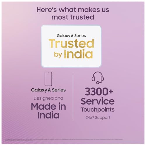 Image of Samsung Galaxy A56 5G (Awesome Violet Glow, 8GB, 256GB) with Other Offers
