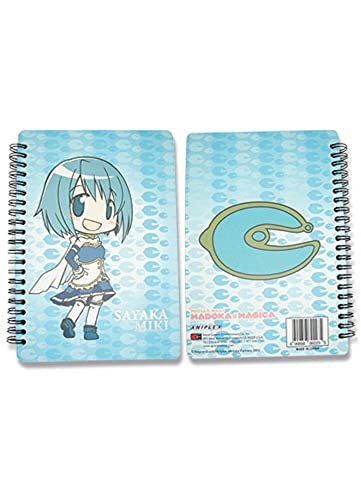 Carnet Sayaka Madoka Magica Great Eastern Entertainment à couverture souple pour fans de manga