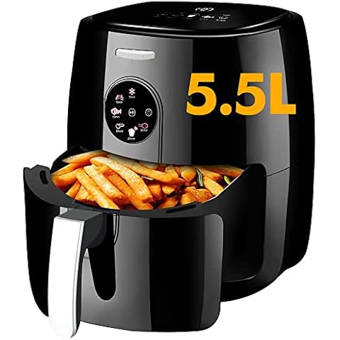 Freidora de aire ARINTUL sin aceite 5,5L con pantalla táctil y 6 programas Cover
