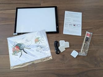 Rechargeable A2 Light Pad, Wireless Battery Powered Artist Tracing