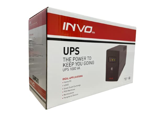 Line Interactive UPS 1000VA LED Inbuilt Batteries INLI100