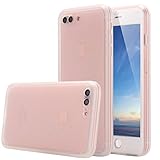 iPhone 7 Plus Waterproof Case, LONTECT Clear Ultra Slim Thin Light Dirt/Dust Proof Snowproof Shockproof Case Full Body Underwater Protective Cover for Apple iPhone 7 Plus - Clear