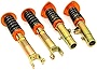 Yonaka Compatible with Honda Accord 2013-2017 Spec 2 Full Coilovers Suspension Shocks Springs Struts