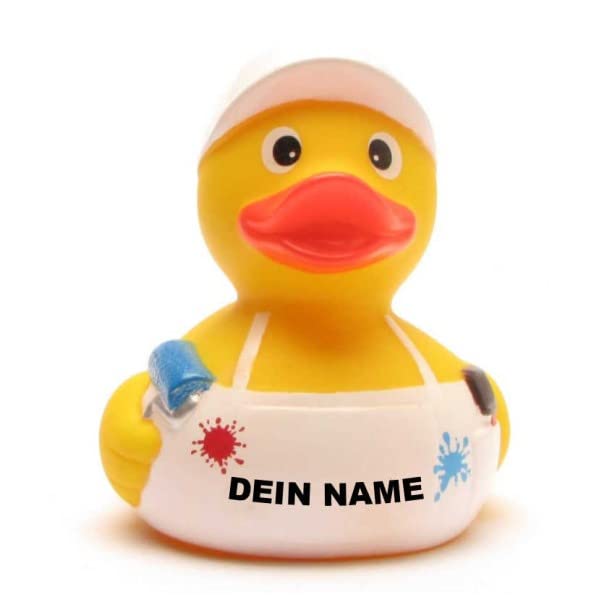 Bath Duck - Personalised (Painter Duck) — image 1