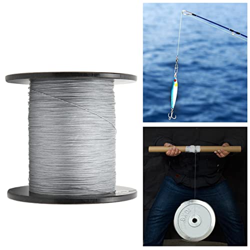 Shanrya Geflochtene Angelschnur, Starke Zugkraft PE Geflochtene Angelschnur Umweltstandard Drahtdurchmesser für… – Bild 5