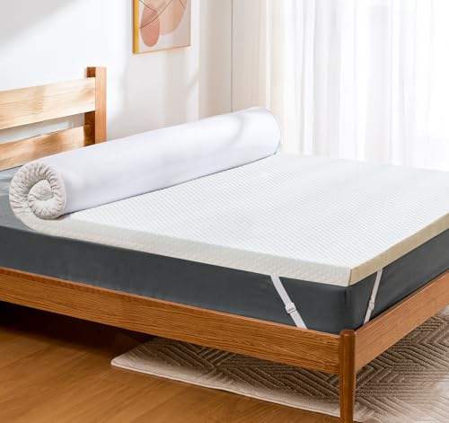 PERLECARE Topper 140x200cm - 5cm Höhe Hart Matratzentopper, H2&H3 Härtegrade Gel Kaltschaum mit Bambus Matratzenbezug, Öko-TEX® Zertifiziert Matratzen Topper für Boxspringbett und Schlafsofa PERLECARE Topper 140x200cm - 5cm Höhe Hart Matratzentopper, H2&H3 Härtegrade Gel Kaltschaum mit Bambus Matratzenbezug, Öko-TEX® Zertifiziert Matratzen Topper für Boxspringbett und Schlafsofa