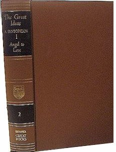 Hardcover The Great Ideas: A Syntopicon 1: Angel To Love Vol. 2 Book