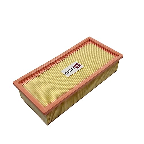 Filtre plissé plat Compatible pour aspirateur Karcher NT65/2, NT72/2, NT75/2, 69042830, 6 904-283 0 - Lot de 1 filtre