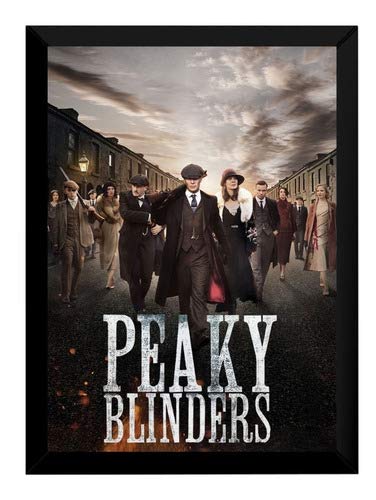Quadro Família Shelby Peaky Blinders Arte Poster Moldurado