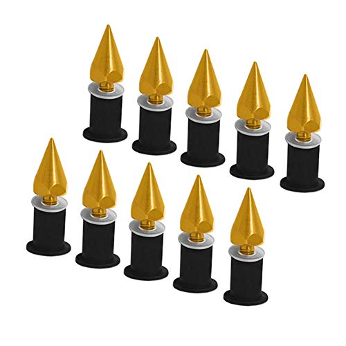 Image of Wind Screen Spike,Windshield M5 Screws Nuts Fit for Motorcycle Modification, golden, default