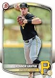 2025 Bowman Draft #BD-102 Konnor Griffin Baseball Card Pirates