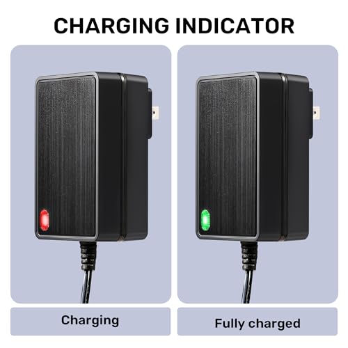 Image of ANPABO 12V Battery Charger for Ride On Toys, 1000mA Universal Adapter