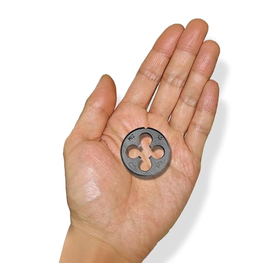 ダイス Amazon.co.jp: 丸形ダイスM12-1.0 12mmピッチ1.00 ダイス直径