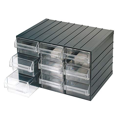 Cassetta cassettiera in plastica porta minuteria 9 cassetti FERVI C080/9