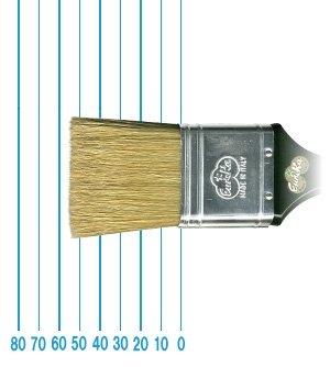 Omegaペイントブラシ 45-50ミリ