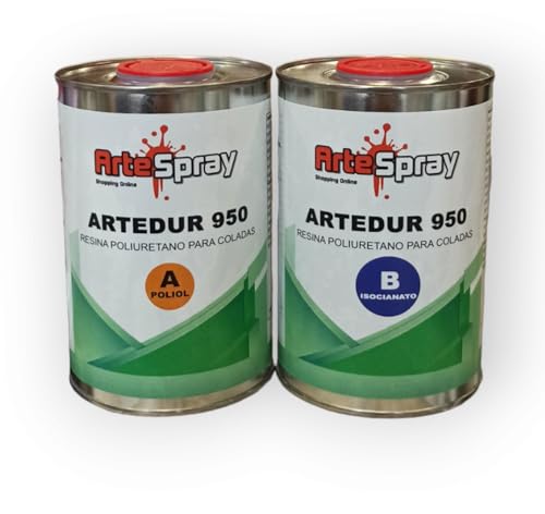 Resina Poliuretano Artedur 950 2Kg Para Moldes